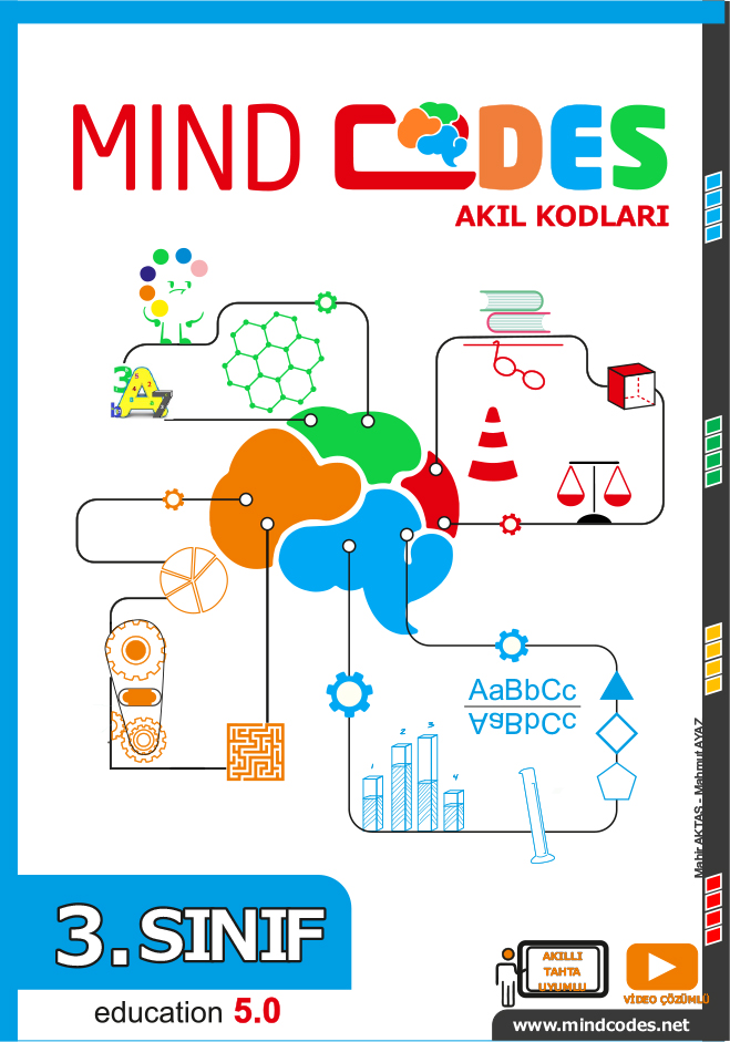 3. Sınıf MİND CODES kapak görseli